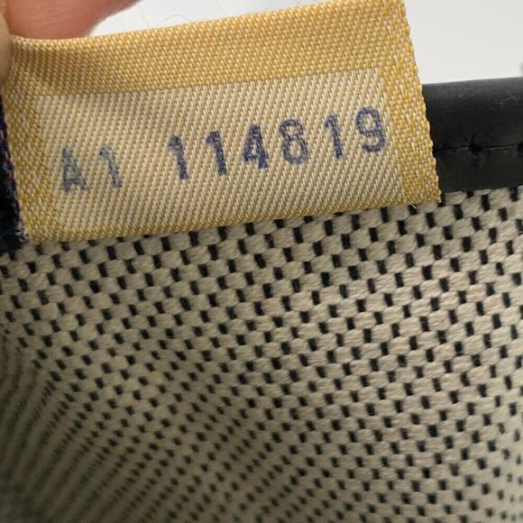 Dooney & Bourke Anniversary Dome Satchel Grey Canvas Black Trim A1114819 Y2K - Picture 4 of 12